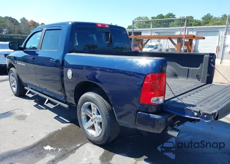 2012 Ram 1500 Sport z USA, uszkodzony, nr VIN 1C6RD7MTXCS186591